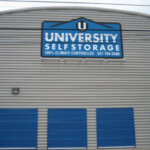 Outside units at University Self Storage